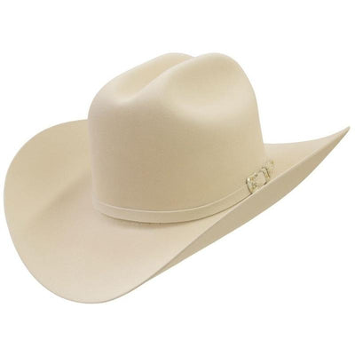 10x Larry Mahan Jerarca Fur Felt Cowboy Hat belly 1   - from alligatorwarehouse.com