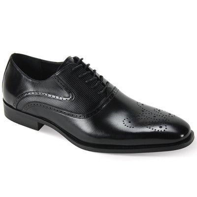 Giorgio Venturi Imperial Classic Brogue Oxford 1 6996_BLACK_6  - from alligatorwarehouse.com