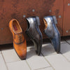 Giorgio Venturi Imperial Classic Brogue Oxford 4 6996_BLACK_6  - from alligatorwarehouse.com