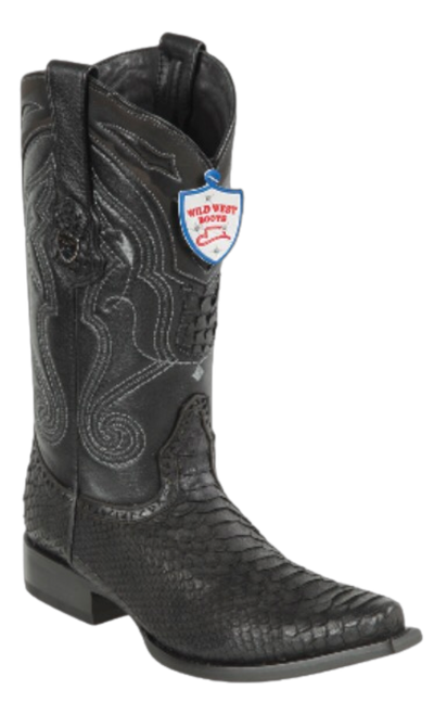 Bota de Pitón Original Horma Punta Recortada Wild West 1   - from alligatorwarehouse.com