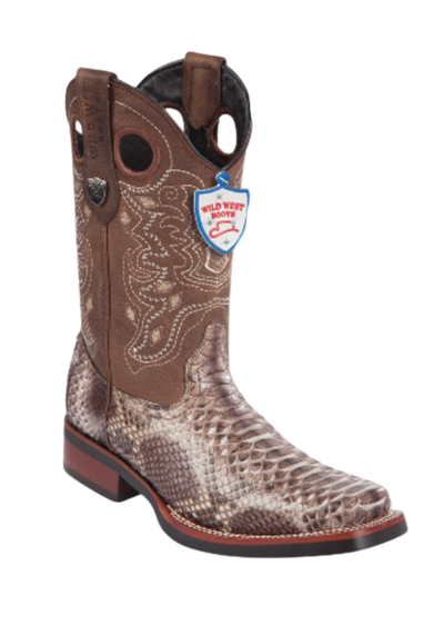 Botas de Pitón Original Horma Ranchero Wild West 1   - from alligatorwarehouse.com