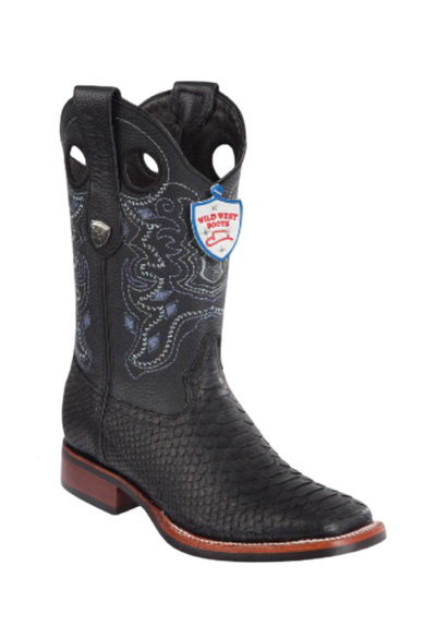 Botas de Pitón Original Horma Rodeo Wild West 1   - from alligatorwarehouse.com
