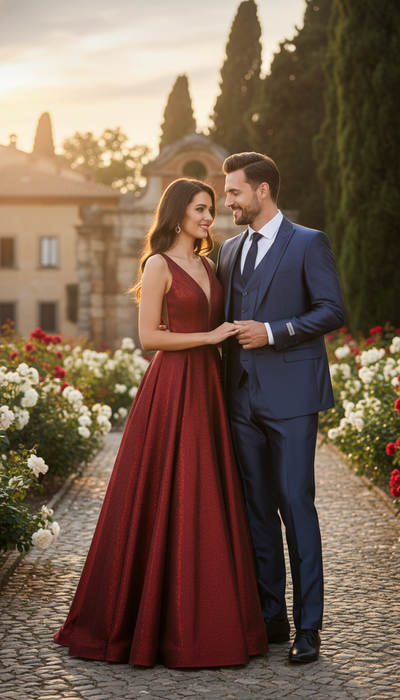 Men’s Navy Blue Shiny Finish 3-Piece Suit Set – Premium Tailored Fit Formal Wedding and Party Sateen Slim Fitted Suit 3   - from alligatorwarehouse.com