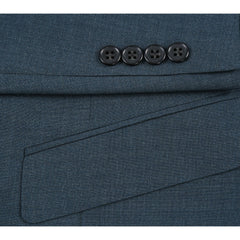 566-5 Men's Slim Fit Wool Suits