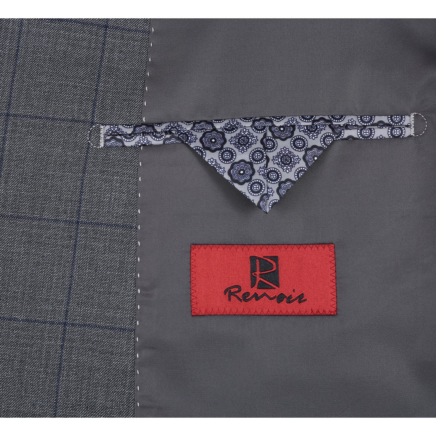 293-44 Men's Double-Breasted New Slim Fit Suits 6 SO6293-44 new slim suits_36R  - from alligatorwarehouse.com