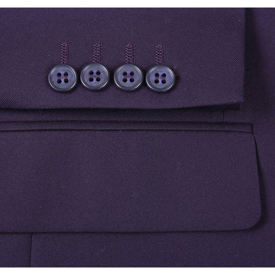 201-14 Men's 2-Piece New Slim Fit Single Breasted Notch Lapel Suit 6 SO6201-14 new slim suits_34R  - from alligatorwarehouse.com