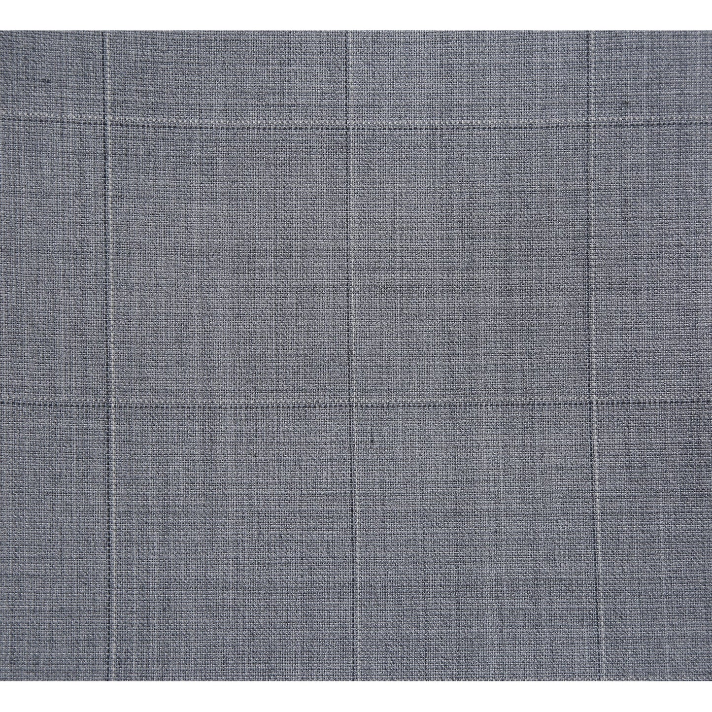 564-1 Men's Classic Fit Wool Blend Stretch Checked Suit