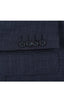 Wool Blend Regular Fit Suit 2 Piece Suit 2 Button in Navy 5 SO6558-3-CLASSIC  - from alligatorwarehouse.com