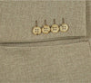 Half Canvas Slim Fit Blazer in Khaki 6 SO6PS24-1_Riserva-JKT_38R  - from alligatorwarehouse.com