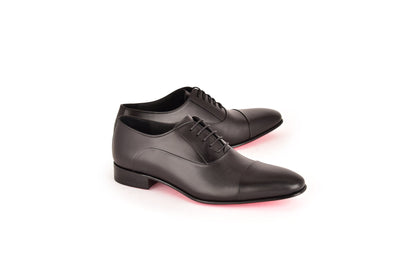 C0001101- 7368 Cap toe lace up - Black