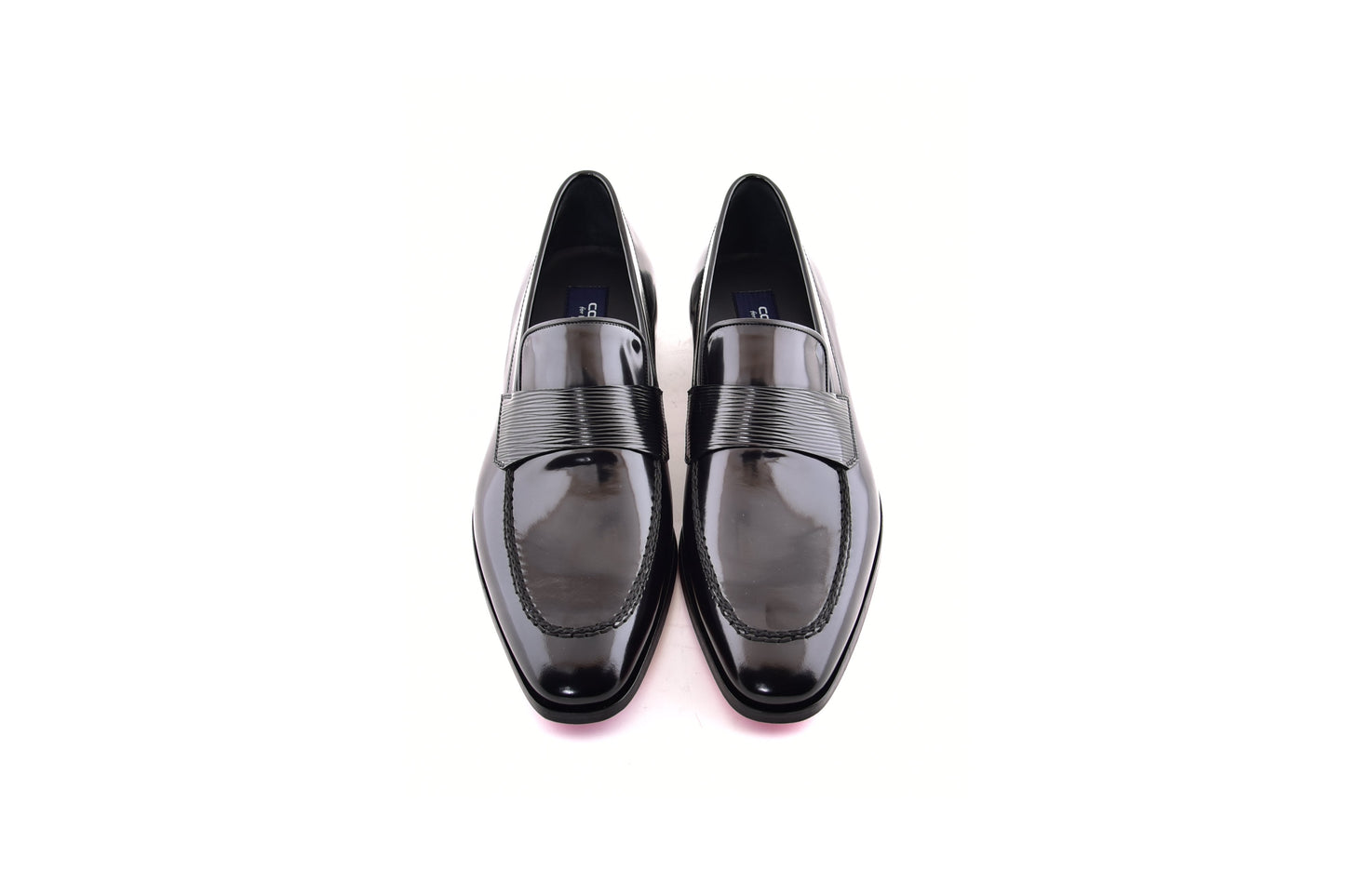 C000210-7425 Formal Loafer-Black Luxe leather