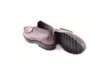 C186-7520 Shearling Lined Chukka Boot-Brown