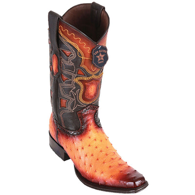 Botas de Avestruz Original Horma Europea- Faded 1 LAB-760315-060  - from alligatorwarehouse.com