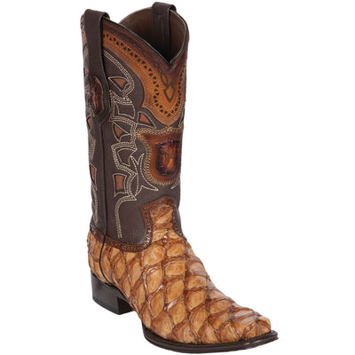 Men's Monster Fish European Square Toe Boots 4 LAB-761005-060  - from alligatorwarehouse.com