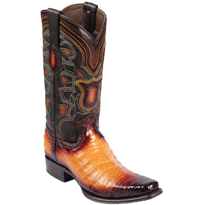 Botas de Cocodrilo Caiman Panza Horma Europea- Faded 1 LAB-768201.060  - from alligatorwarehouse.com