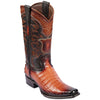 Botas de Cocodrilo Caiman Panza Horma Europea- Faded 5 LAB-768201.060  - from alligatorwarehouse.com