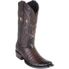 Caiman Belly Boots Dubai Toe 2   - from alligatorwarehouse.com