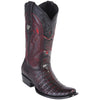 Caiman Belly Boots Dubai Toe 3   - from alligatorwarehouse.com