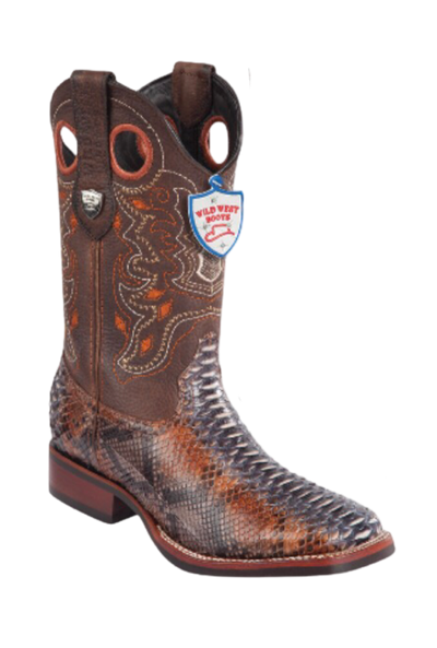 Botas de Pitón Original Horma Rodeo Wild West 1   - from alligatorwarehouse.com