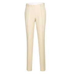 611-6 Men's New Slim Fit Checked Linen Suits