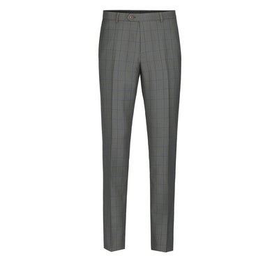 292-2 Men's Two Piece Classic Fit Windowpane Check Dress Suit 4 SO6292-2 classic suits_34S  - from alligatorwarehouse.com
