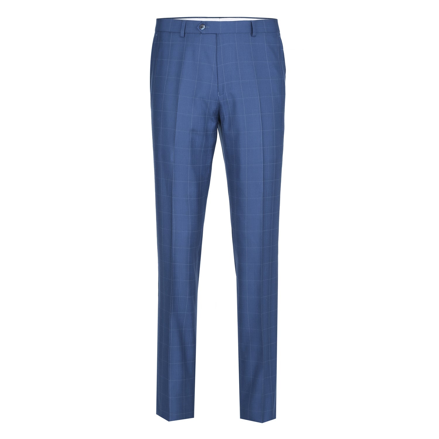 291-20 Men's Slim Fit 2-Piece Single Breasted Check Dress Suit 7 SO6291-20 slim suits_36S  - from alligatorwarehouse.com