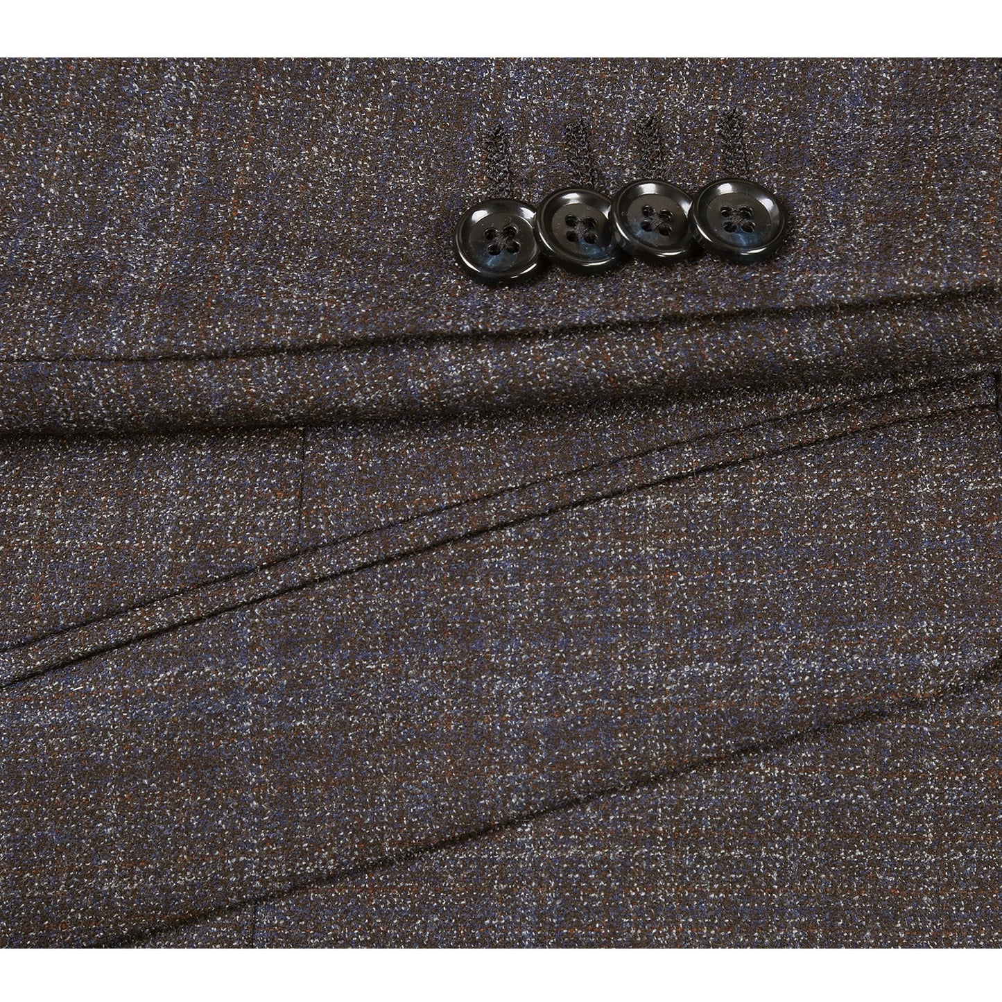 563-8 Men's Slim Fit Wool Blend Stretch Suits