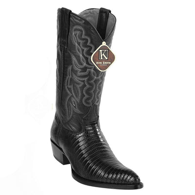 King Exotic Men's Lizard Western Boots J Toe 4 -01  - from alligatorwarehouse.com