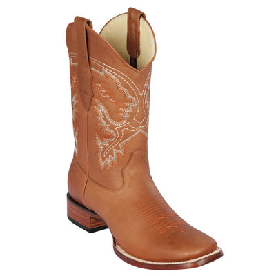 Los Altos Boots - Mens Dress Cowboy Boot - Low Priced Men's Square Toe Cowboy Boots- in Honey 5   - from alligatorwarehouse.com