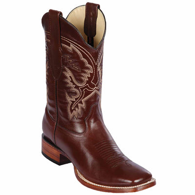 Botas de Cuero Pull Up Punta Cuadrada Ancha 2 LAB-8223805-060  - from alligatorwarehouse.com