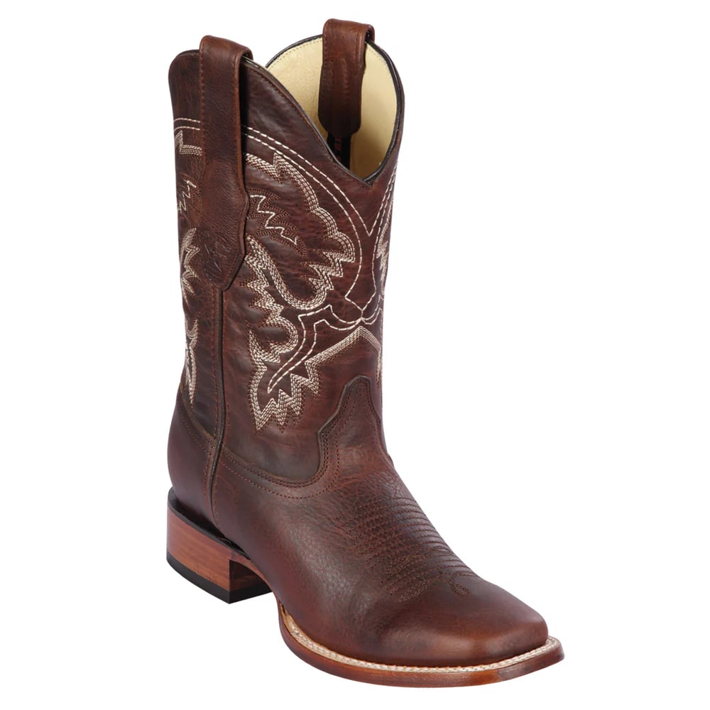 Los Altos Boots - Mens Dress Cowboy Boot - Low Priced Men's Square Toe Cowboy Boots- in Honey