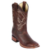 Los Altos Boots - Mens Dress Cowboy Boot - Low Priced Men's Square Toe Cowboy Boots- in Honey 2   - from alligatorwarehouse.com