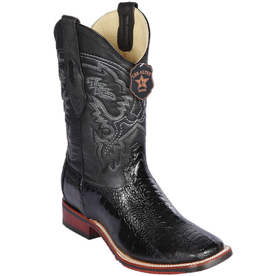 Botas de Avestruz Pata Horma Ranchera Suela TPU 2 LAB-8260518-060  - from alligatorwarehouse.com