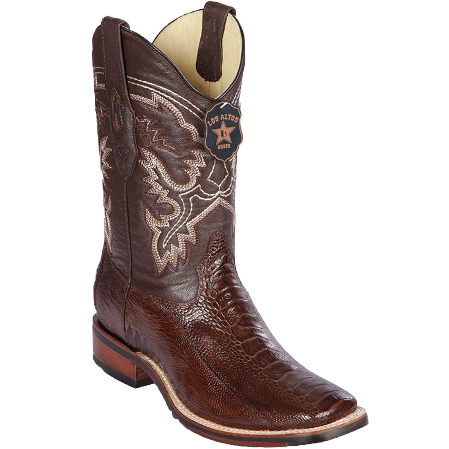 Botas de Avestruz Pata Horma Ranchera Suela TPU