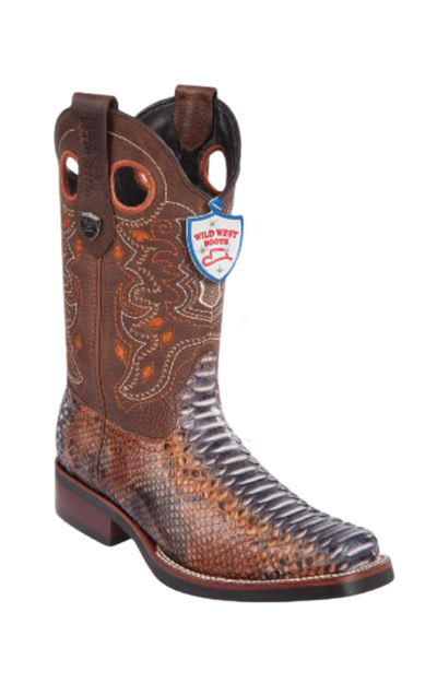 Botas de Pitón Original Horma Ranchero Wild West 1   - from alligatorwarehouse.com