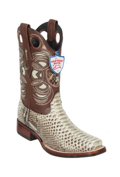 Botas de Pitón Original Horma Ranchero Wild West 1   - from alligatorwarehouse.com