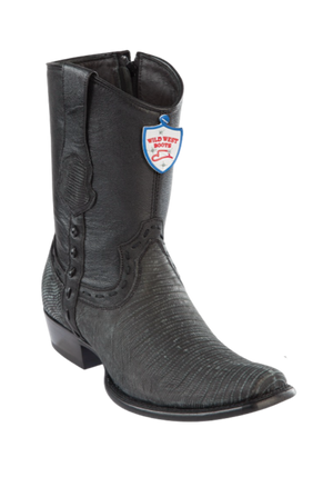 Wild West Botas de Armadillo Horma Dubai Toe Sand Gray
