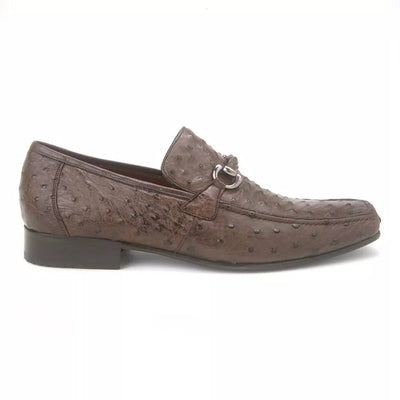 Genuine Ostrich Slip On By Los Altos 3   - from alligatorwarehouse.com