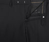 Bevagna Collection - Black 100% Virgin Wool Regular Fit Pick Stitched 2 Piece Suit 7 SO6508-1 CLASSIC SUITS_  - from alligatorwarehouse.com