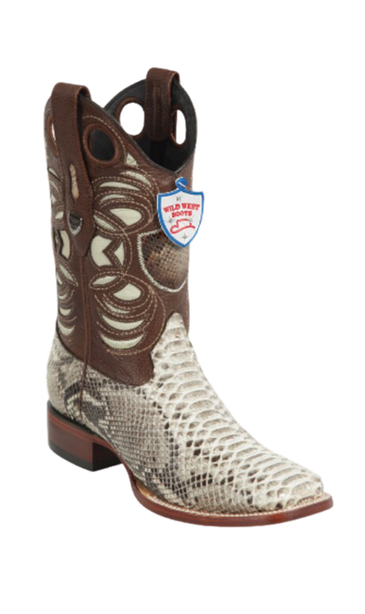 Botas de Pitón Original Horma Rodeo Wild West 1   - from alligatorwarehouse.com