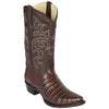 Botas de Cocodrilo Caiman Panza Punta Recortada 3 LAB-948218-060  - from alligatorwarehouse.com