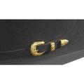 4x Larry Mahan El Dorado Fur Felt Hat Black