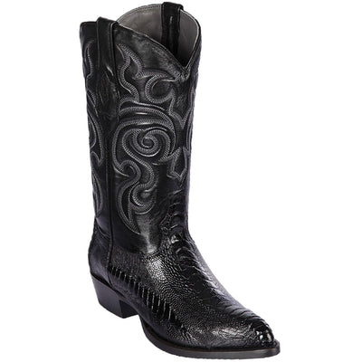 Botas de Avestruz Pata Horma Puntal -B 4 LAB-990549-060  - from alligatorwarehouse.com