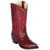 Men's Los Altos Ostrich Leg J-Toe Boots - A 3 LAB-990545-060  - from alligatorwarehouse.com