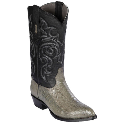 Botas de Avestruz Pata Horma Puntal -B 3 LAB-990549-060  - from alligatorwarehouse.com