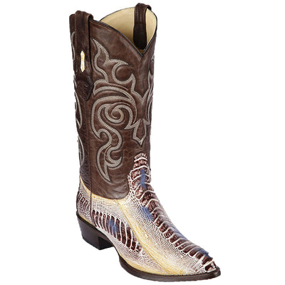 Botas de Avestruz Pata Horma Puntal -B 1 LAB-990549-060  - from alligatorwarehouse.com