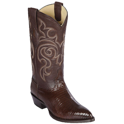 Men’s Black Armadillo Lizard Western Boots, Original Puntal Toe Cowboy Dress Boots