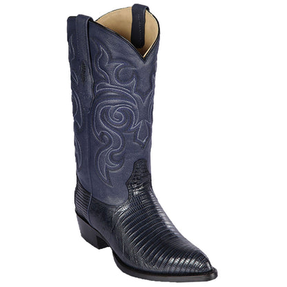 Men’s Black Armadillo Lizard Western Boots, Original Puntal Toe Cowboy Dress Boots