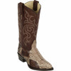 Men's Los Altos Python J-Toe Boots - Rustic 3 LAB-995788-060  - from alligatorwarehouse.com