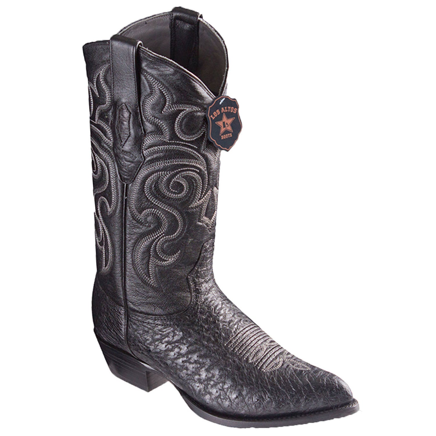 Botas de Avestruz Panza Horma Puntal 4 LAB-999712-060  - from alligatorwarehouse.com